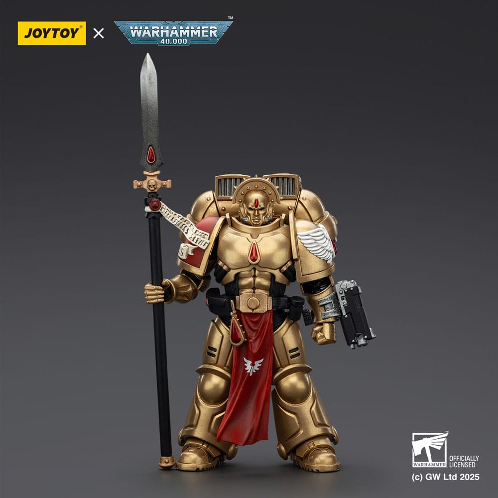 Warhammer 40 000 Combat Patrol Blood Angels Action Figure Sanguinary Guard 2 with Angelus Boltgun and Encarmine Spear Joy Toy (CN)