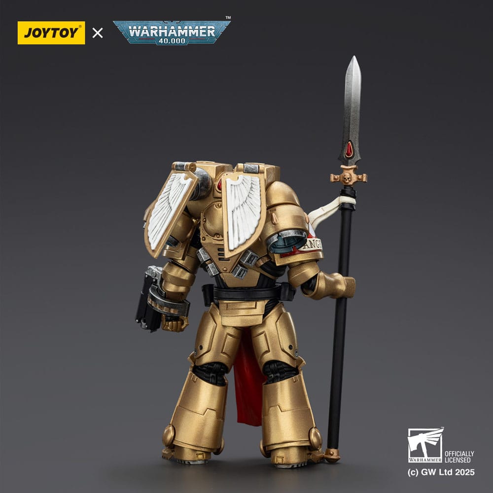 Warhammer 40 000 Combat Patrol Blood Angels Action Figure Sanguinary Guard 2 with Angelus Boltgun and Encarmine Spear Joy Toy (CN)