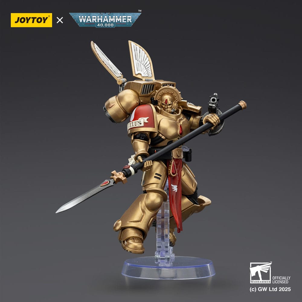 Warhammer 40 000 Combat Patrol Blood Angels Action Figure Sanguinary Guard 2 with Angelus Boltgun and Encarmine Spear Joy Toy (CN)