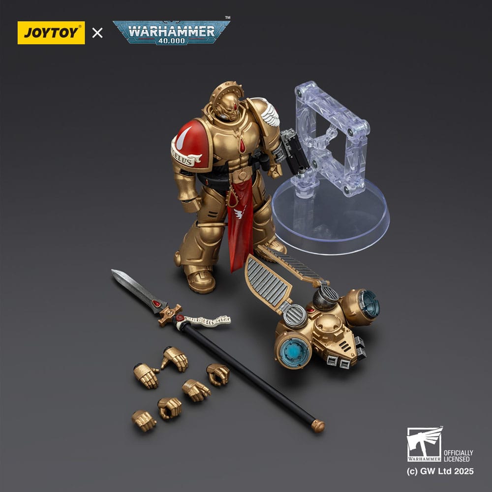 Warhammer 40 000 Combat Patrol Blood Angels Action Figure Sanguinary Guard 2 with Angelus Boltgun and Encarmine Spear Joy Toy (CN)