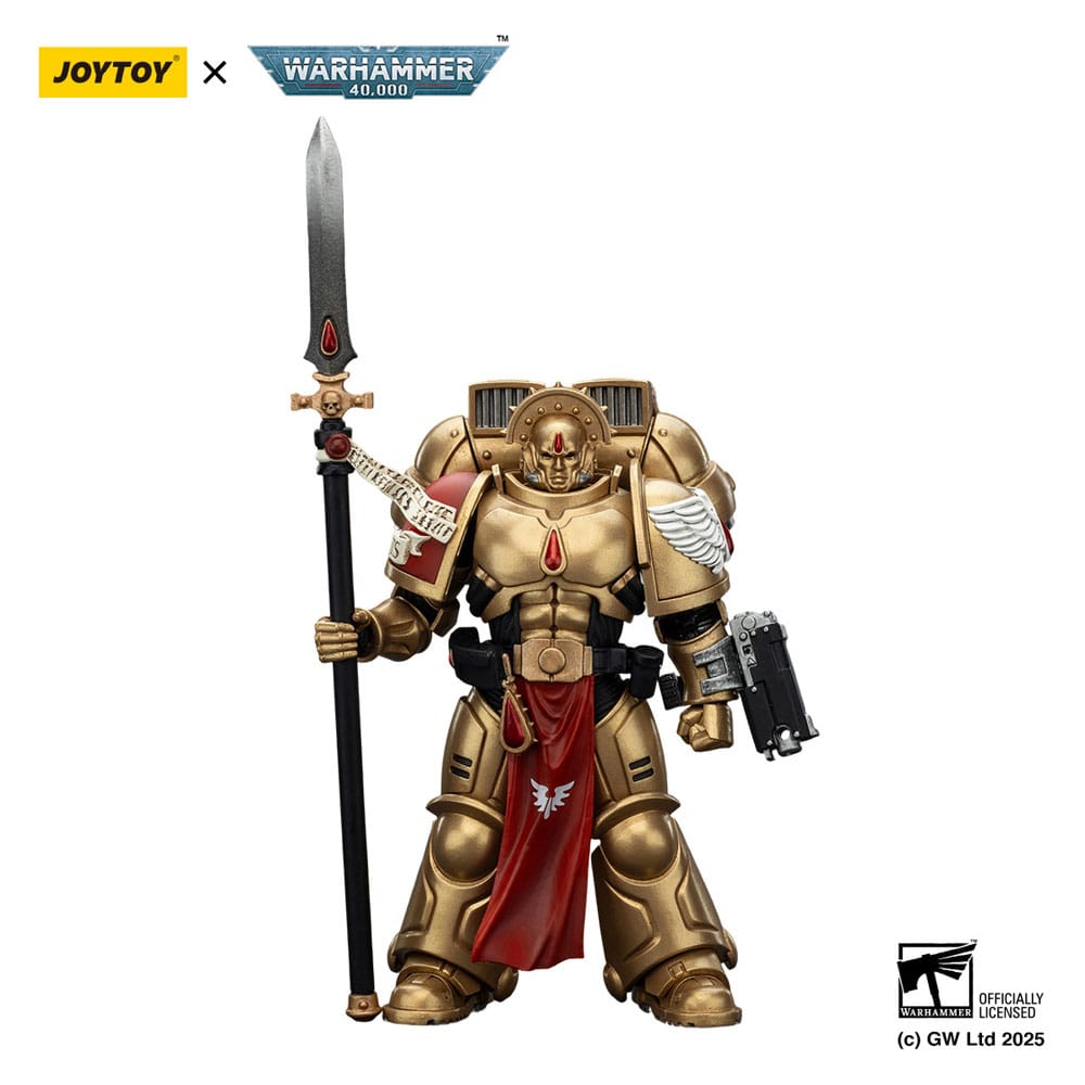 Warhammer 40 000 Combat Patrol Blood Angels Action Figure Sanguinary Guard 2 with Angelus Boltgun and Encarmine Spear Joy Toy (CN)