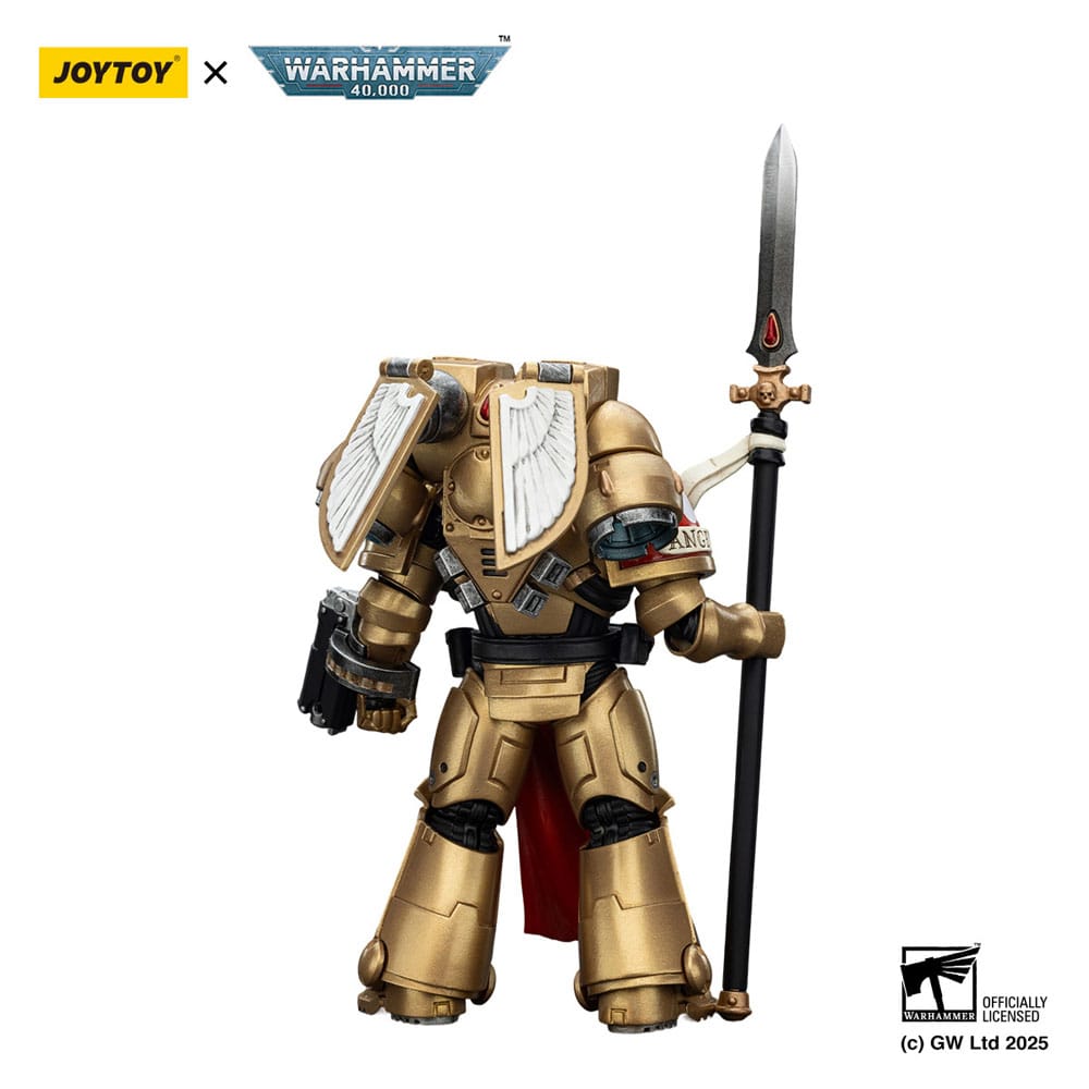 Warhammer 40 000 Combat Patrol Blood Angels Action Figure Sanguinary Guard 2 with Angelus Boltgun and Encarmine Spear Joy Toy (CN)