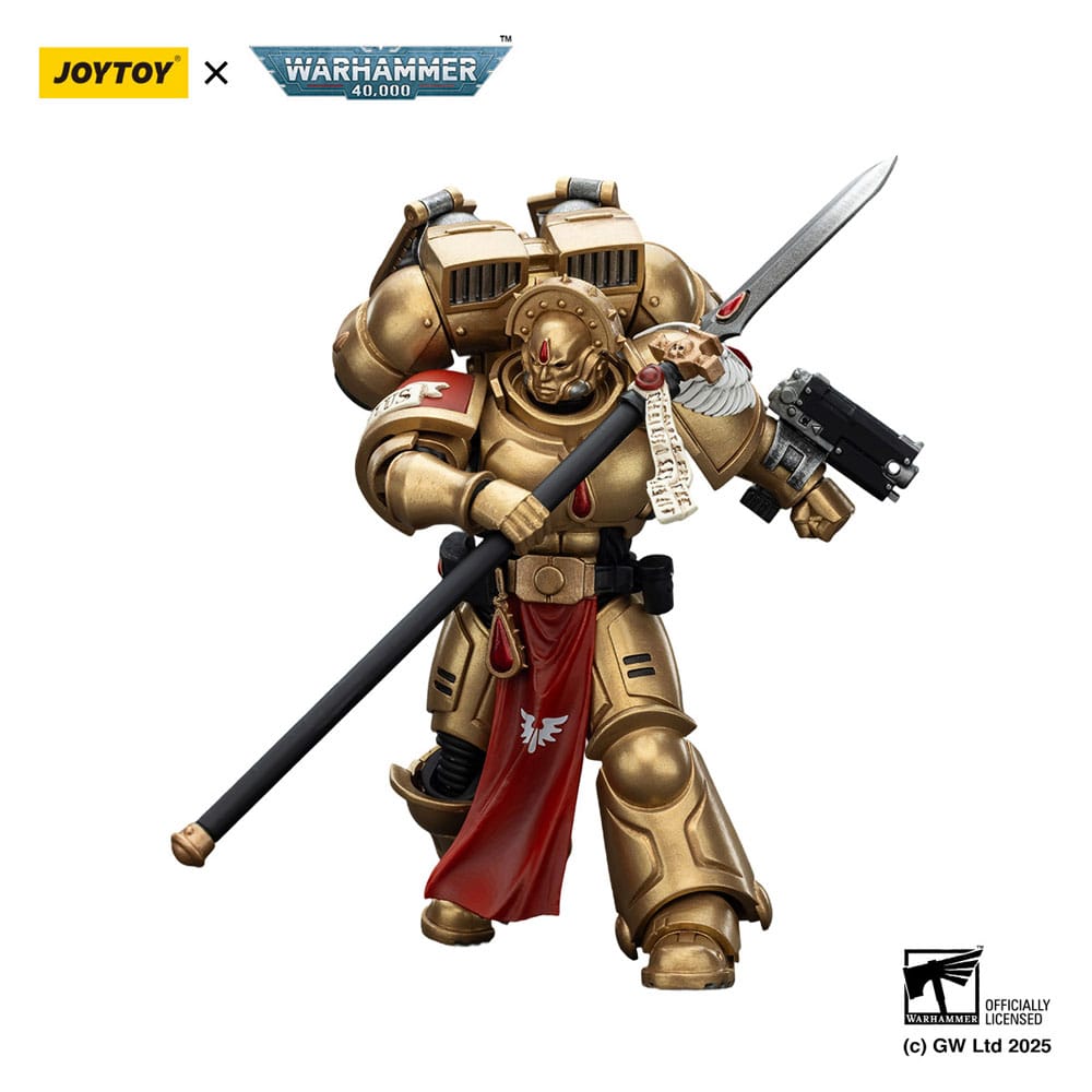 Warhammer 40 000 Combat Patrol Blood Angels Action Figure Sanguinary Guard 2 with Angelus Boltgun and Encarmine Spear Joy Toy (CN)