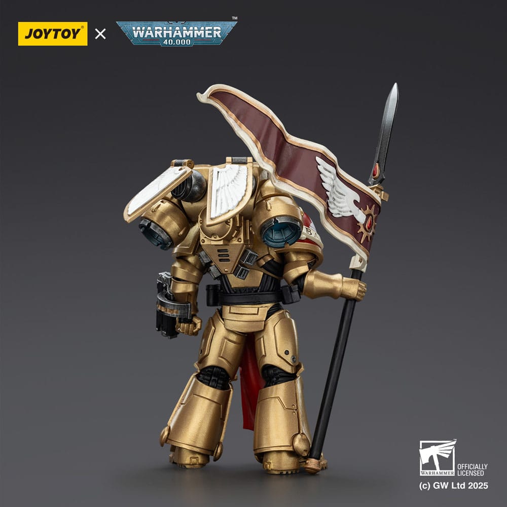 Warhammer 40 000 Combat Patrol Blood Angels Action Figure Sanguinary Guard 3 with Angelus Boltgun and Encarmine Spear Joy Toy (CN)