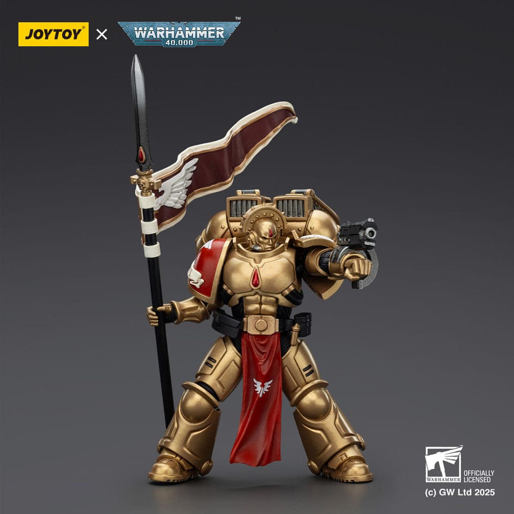 Warhammer 40 000 Combat Patrol Blood Angels Action Figure Sanguinary Guard 3 with Angelus Boltgun and Encarmine Spear Joy Toy (CN)