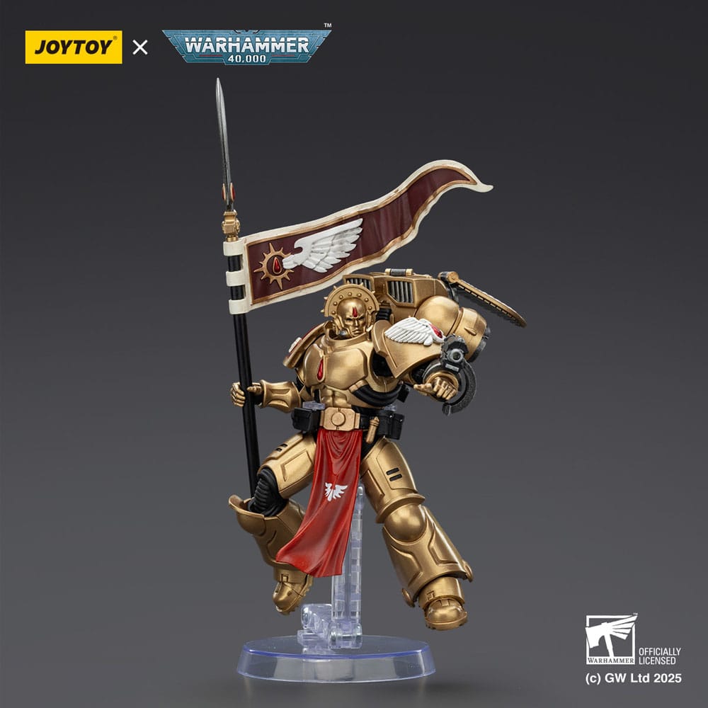 Warhammer 40 000 Combat Patrol Blood Angels Action Figure Sanguinary Guard 3 with Angelus Boltgun and Encarmine Spear Joy Toy (CN)