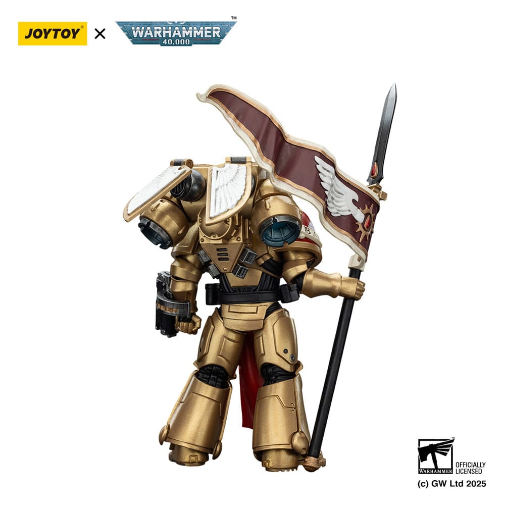 Warhammer 40 000 Combat Patrol Blood Angels Action Figure Sanguinary Guard 3 with Angelus Boltgun and Encarmine Spear Joy Toy (CN)