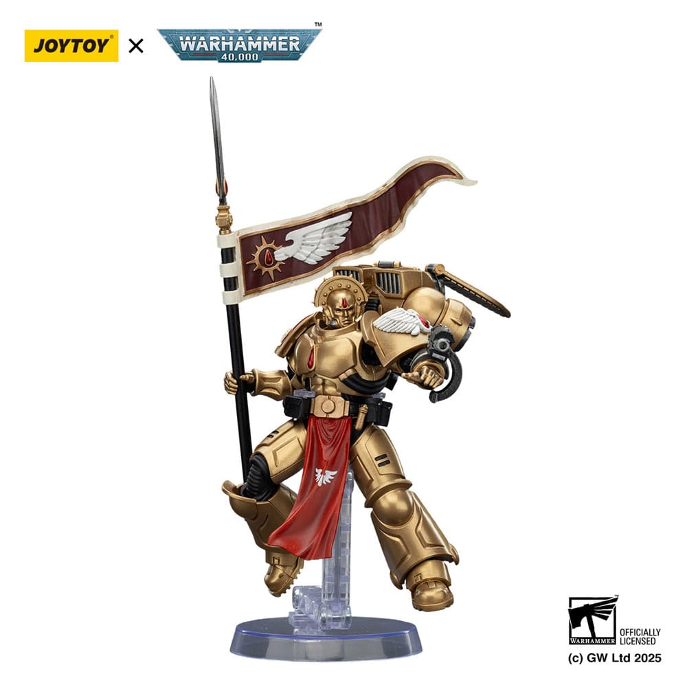 Warhammer 40 000 Combat Patrol Blood Angels Action Figure Sanguinary Guard 3 with Angelus Boltgun and Encarmine Spear Joy Toy (CN)