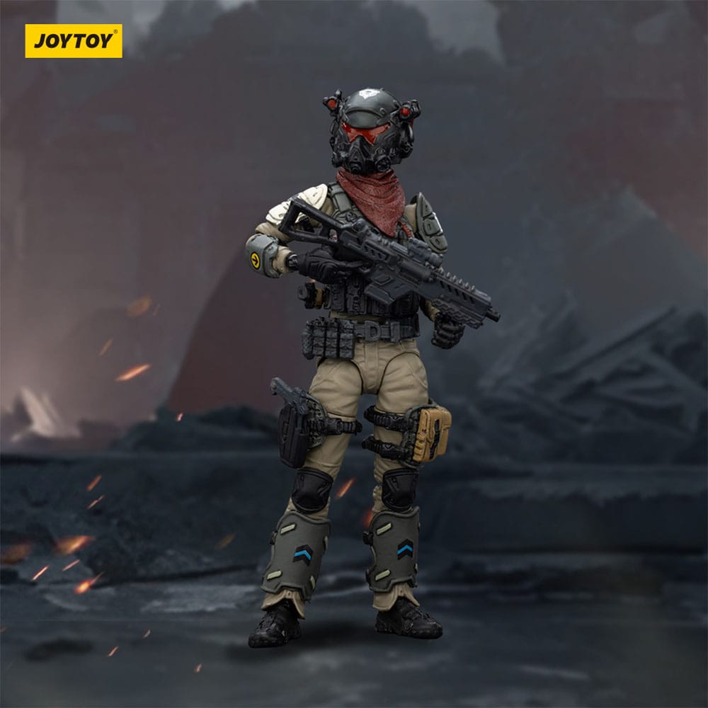 APOC Series Dark Source Action Figur Stellar Scar Assault Team Gravelgold Joy Toy (CN)