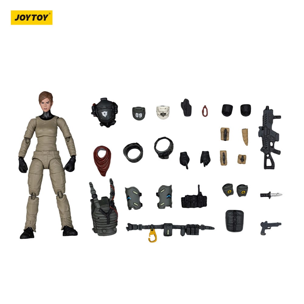APOC Series Dark Source Action Figur Stellar Scar Assault Team Gravelgold Joy Toy (CN)