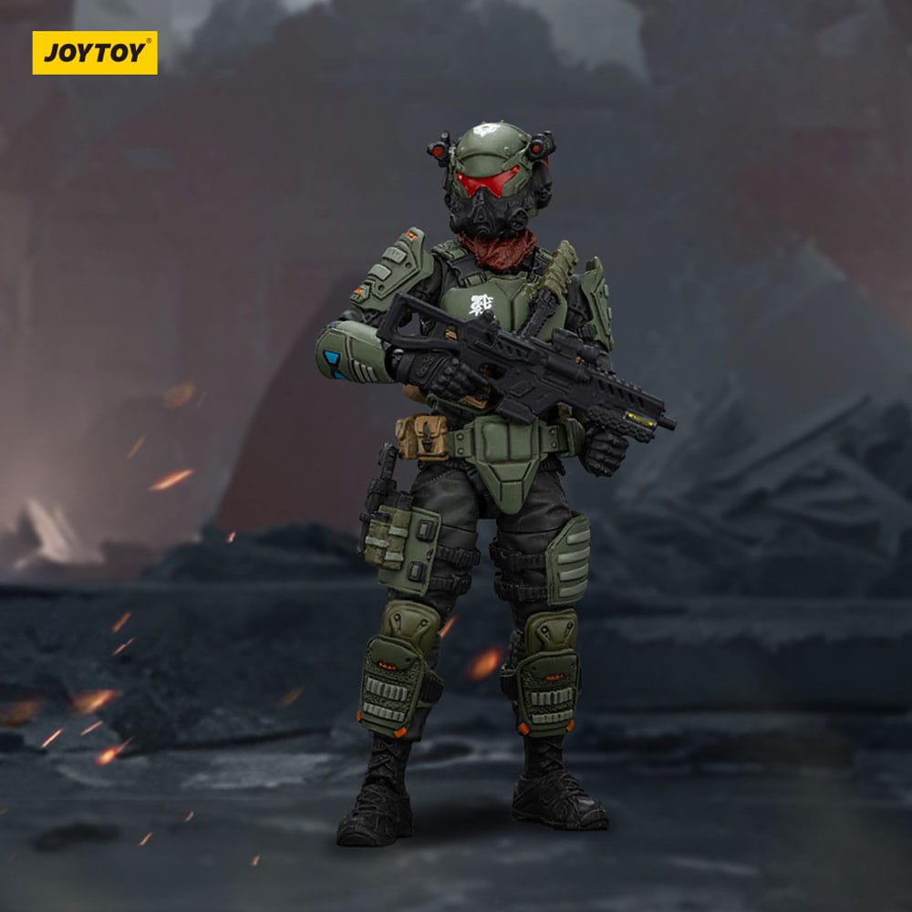 APOC Series Dark Source Action Figur Stellar Scar Assault Team Titanite Joy Toy (CN)