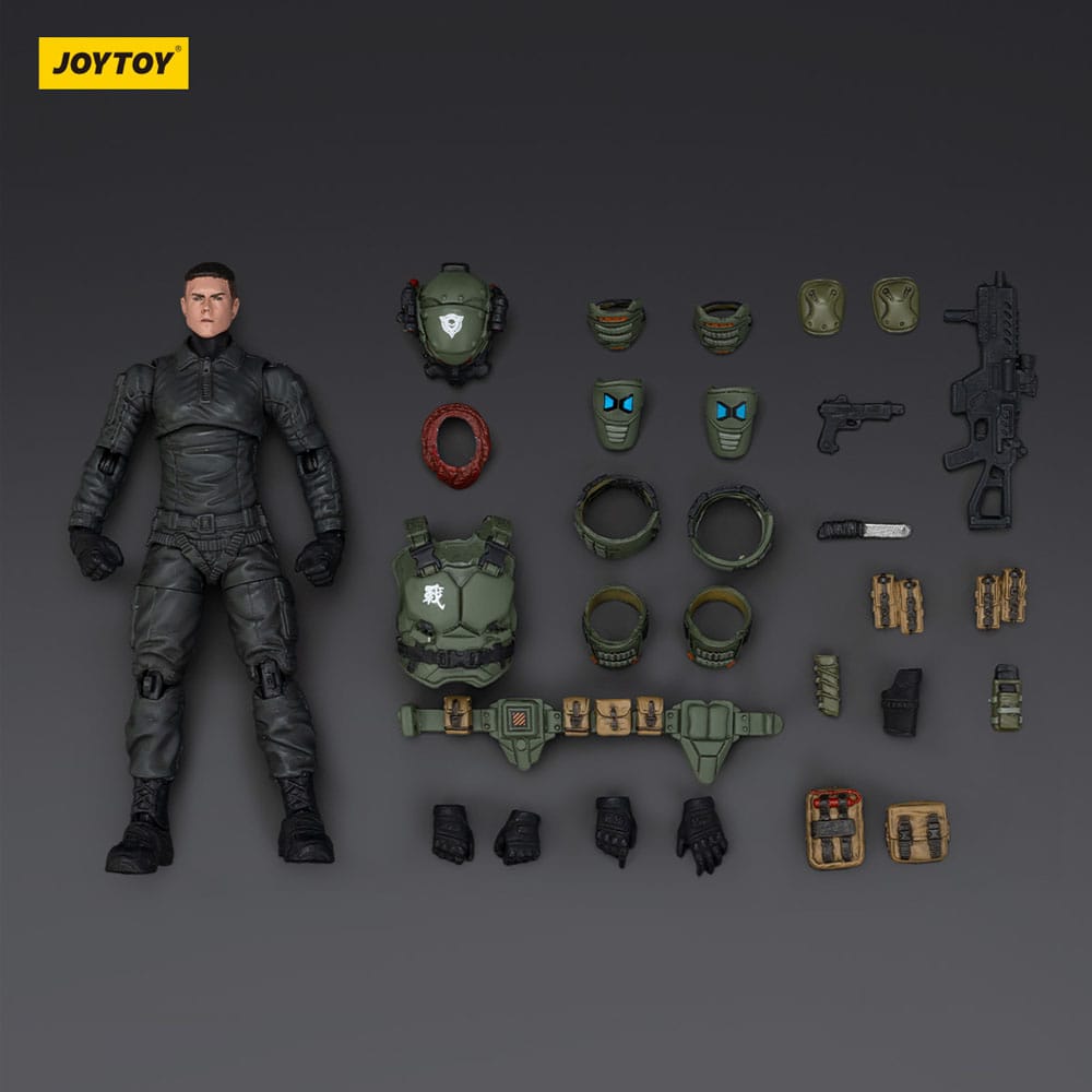 APOC Series Dark Source Action Figur Stellar Scar Assault Team Titanite Joy Toy (CN)