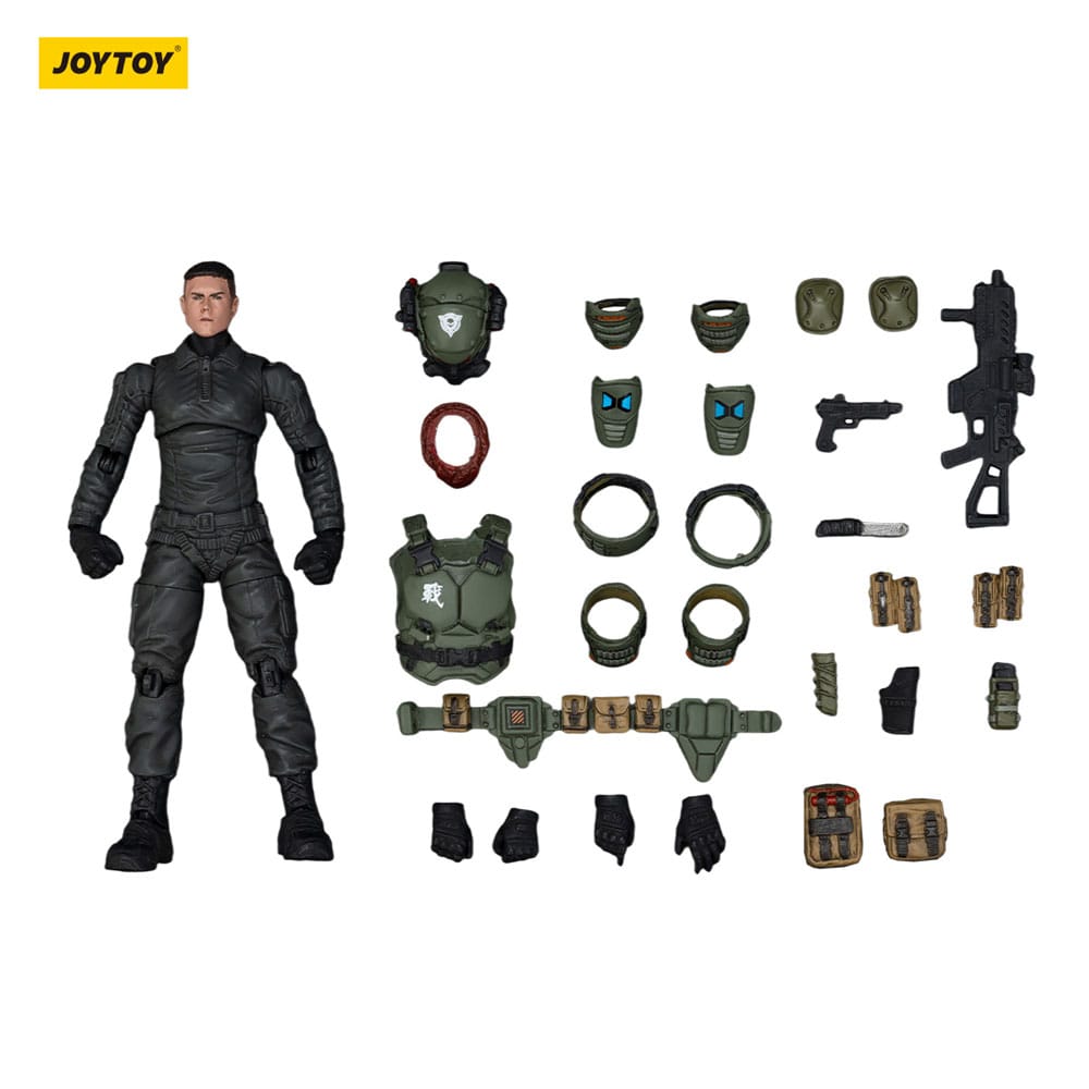 APOC Series Dark Source Action Figur Stellar Scar Assault Team Titanite Joy Toy (CN)