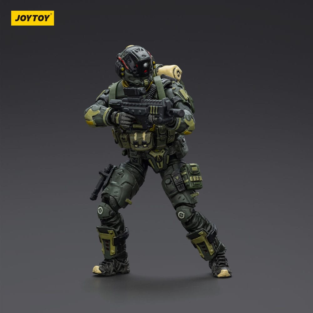 Steel Ride Corps Dark Source Action Figur Assaulter Rhett Joy Toy (CN)