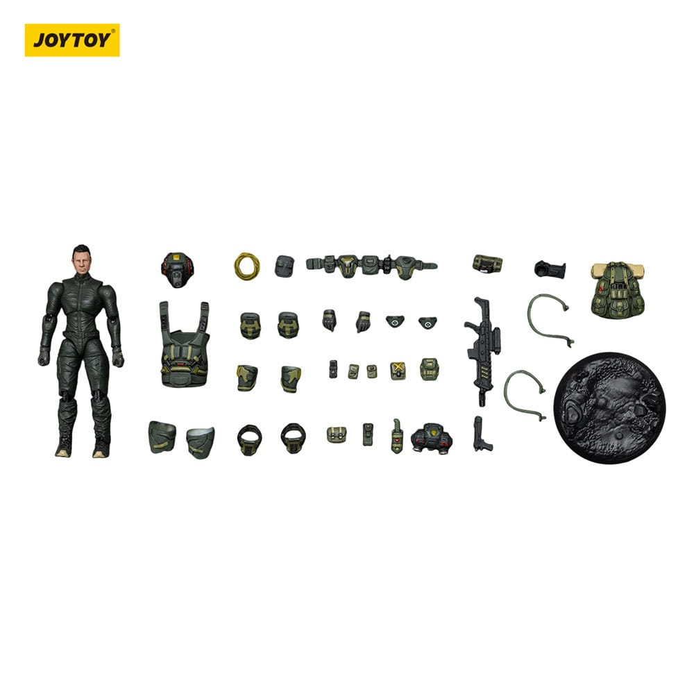 Steel Ride Corps Dark Source Action Figur Assaulter Rhett Joy Toy (CN)
