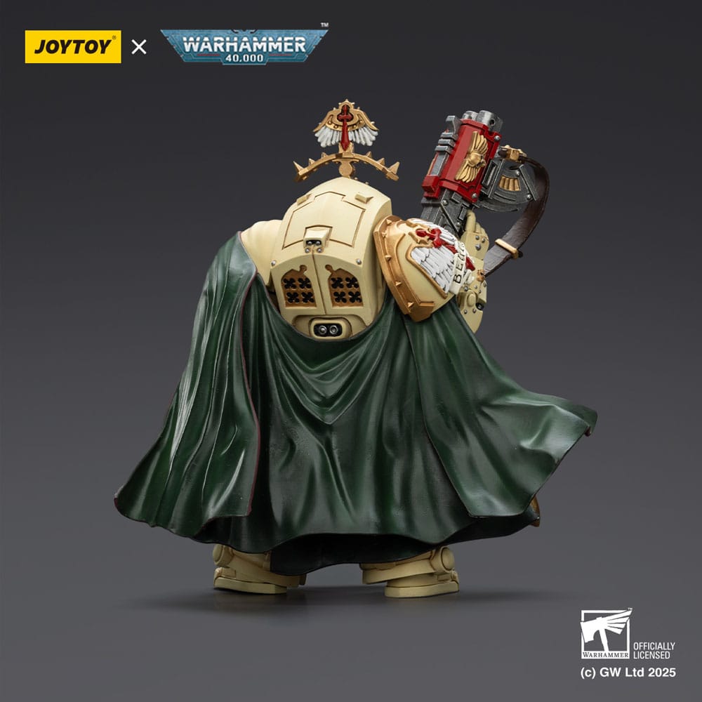 Warhammer 40 000 Dark Angels Action Figure Belial Grand Master of The Deathwing With the Sword of Silence and Storm Bolter Joy Toy (CN)