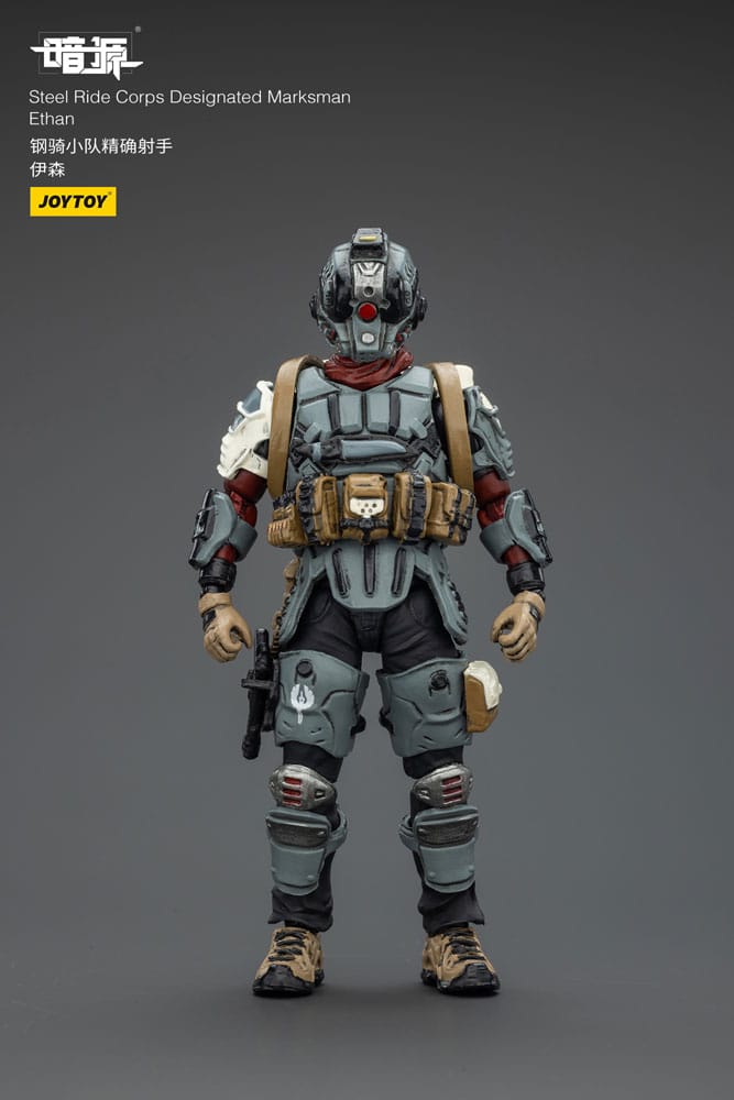 Steel Ride Corps Dark Source Action Figur Designated Marksman Ethan Joy Toy (CN)