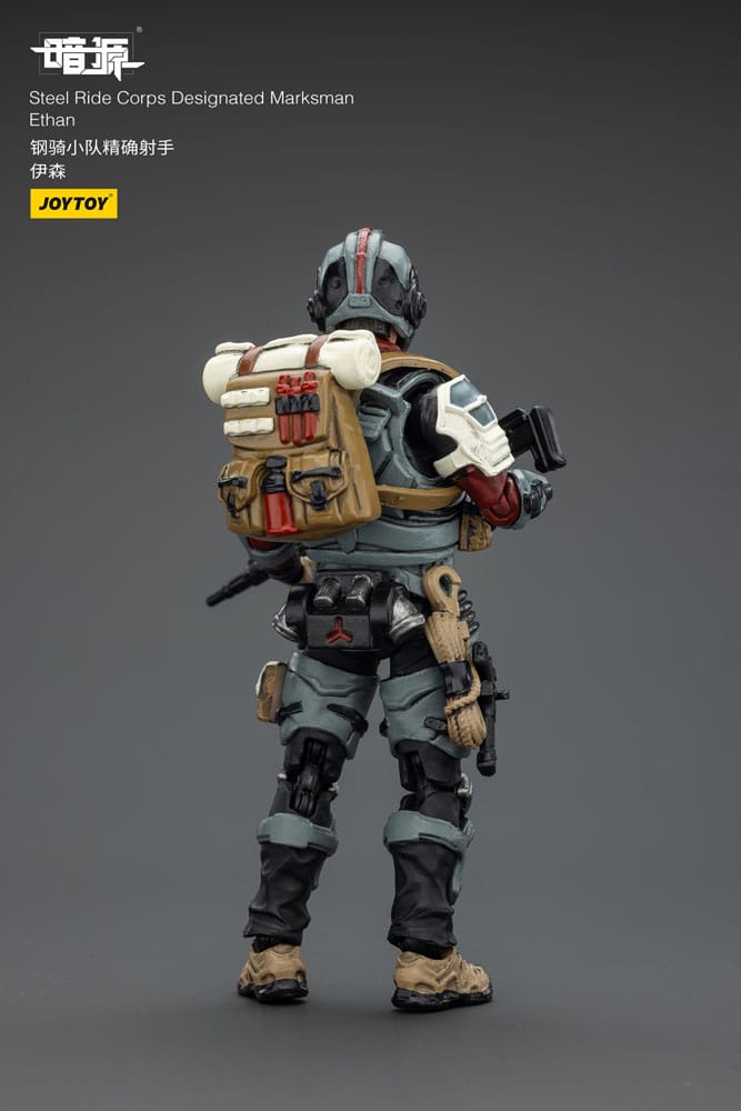 Steel Ride Corps Dark Source Action Figur Designated Marksman Ethan Joy Toy (CN)