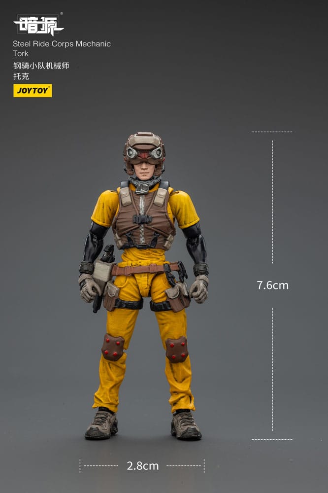 Steel Ride Corps Dark Source Action Figur Mechanic Tork Joy Toy (CN)