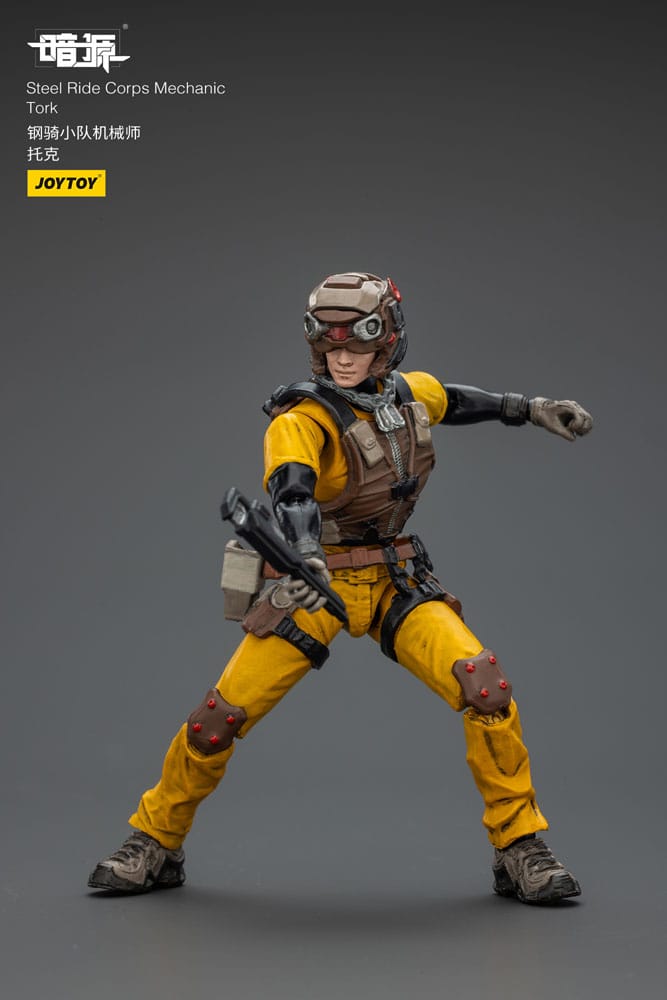 Steel Ride Corps Dark Source Action Figur Mechanic Tork Joy Toy (CN)