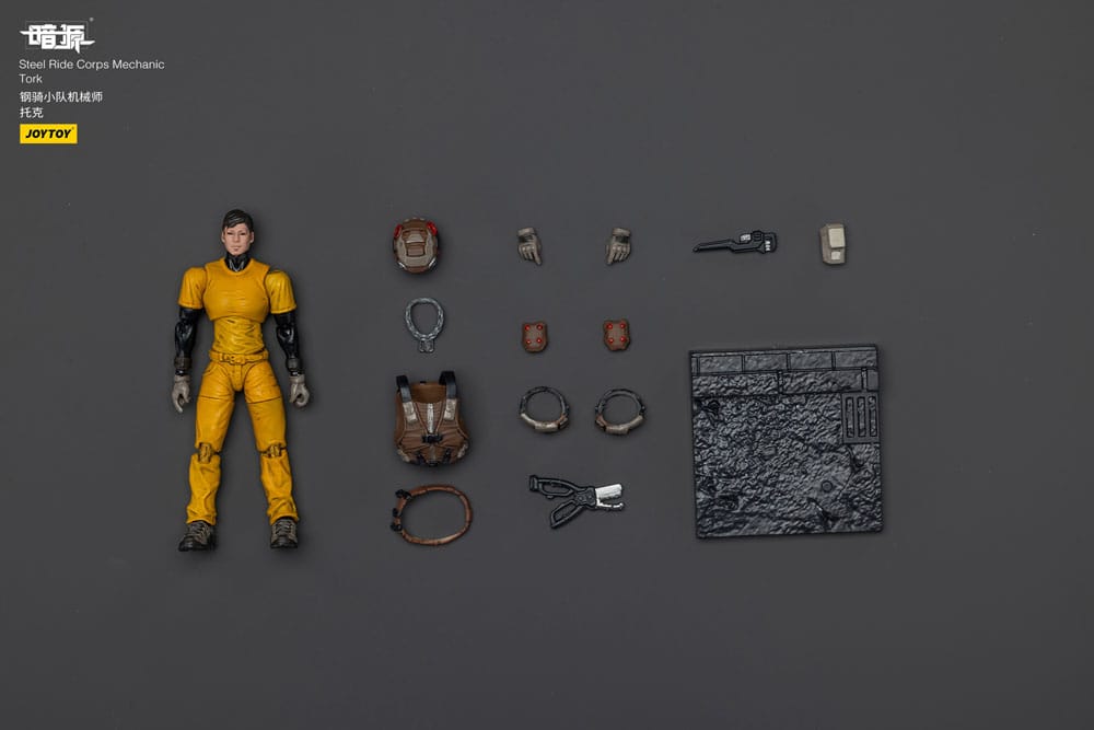 Steel Ride Corps Dark Source Action Figur Mechanic Tork Joy Toy (CN)