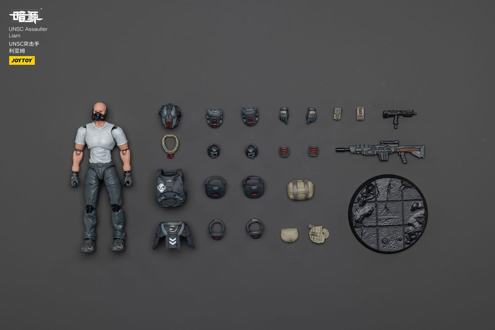 UNSC Dark Source Action Figur Assaulter Liam Joy Toy (CN)