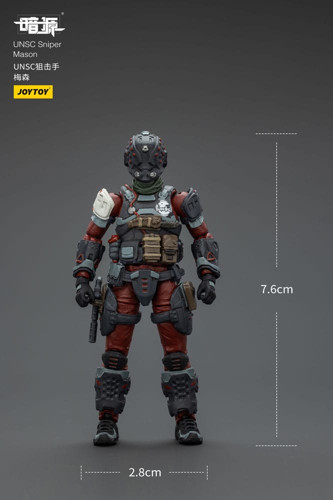 UNSC Dark Source Action Figur Sniper Mason Joy Toy (CN)