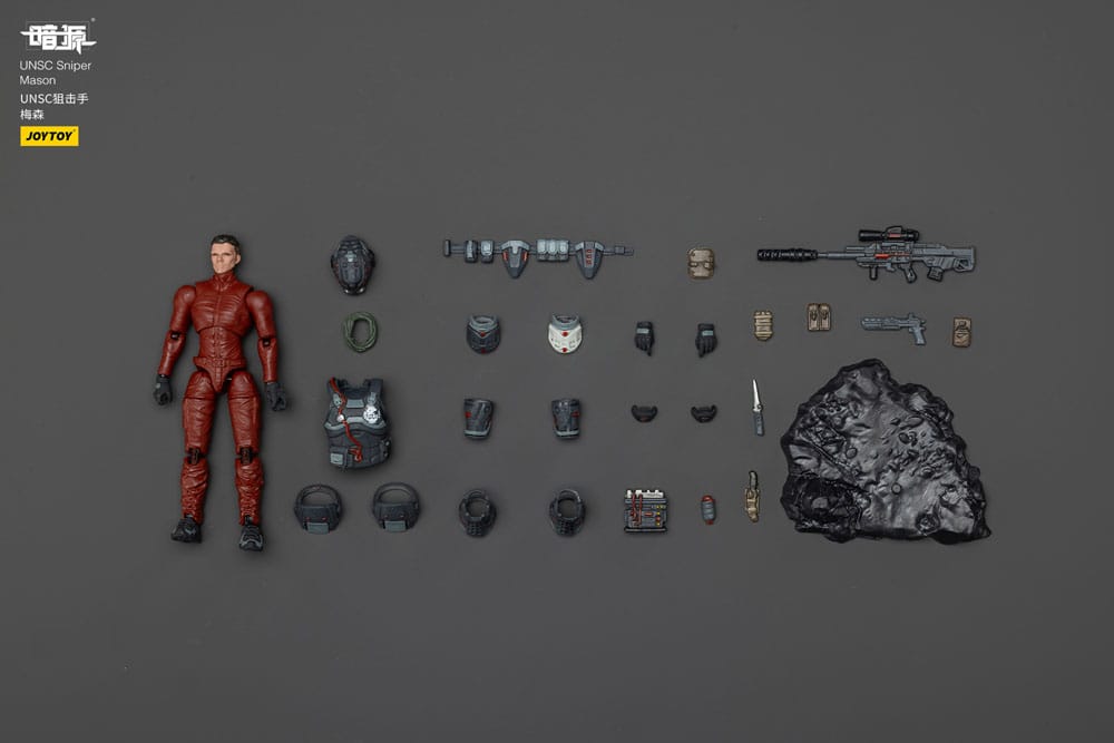 UNSC Dark Source Action Figur Sniper Mason Joy Toy (CN)