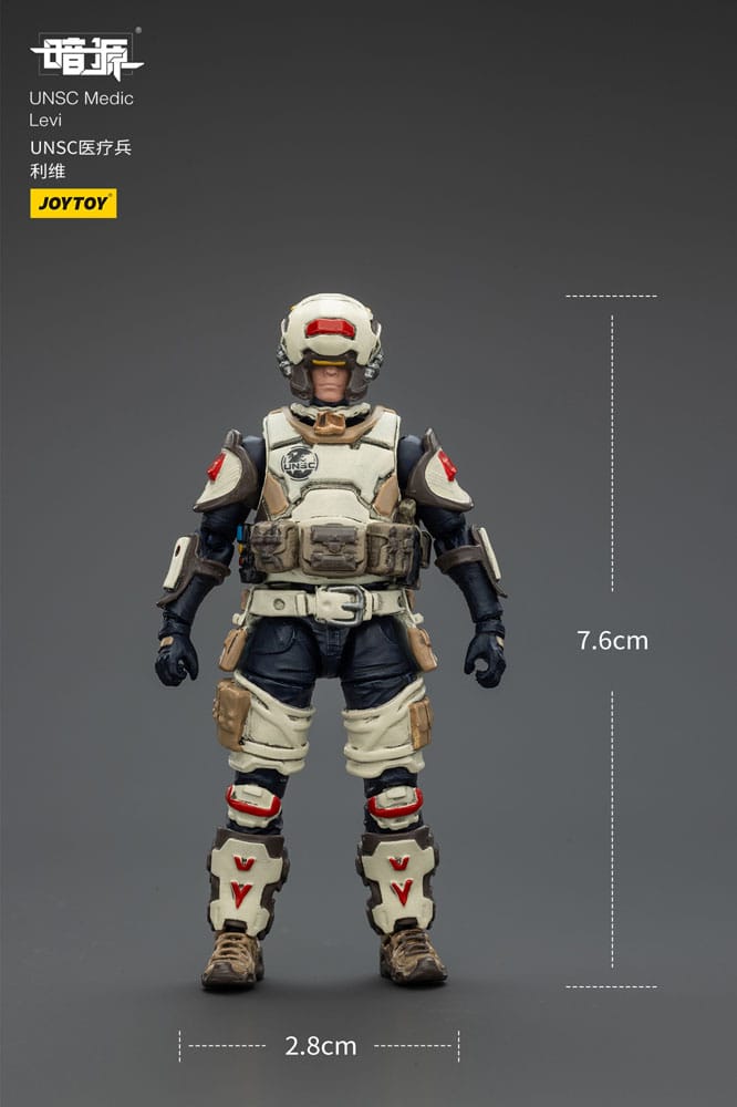 UNSC Dark Source Action Figur Medic Levi Joy Toy (CN)