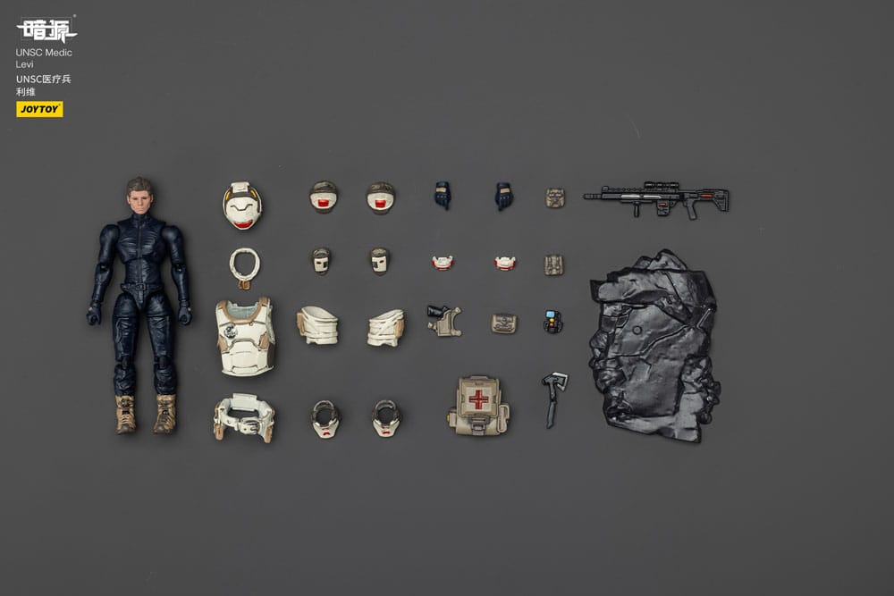 UNSC Dark Source Action Figur Medic Levi Joy Toy (CN)