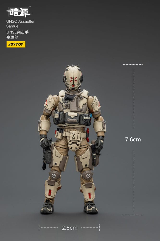UNSC Dark Source Action Figur Assaulter Samuel Joy Toy (CN)