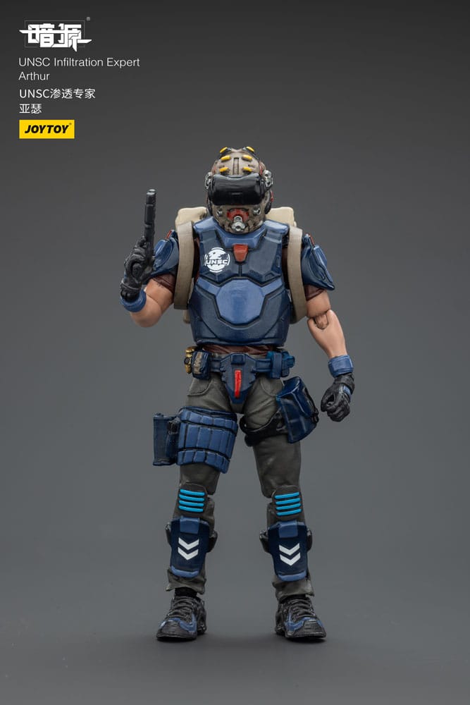 UNSC Dark Source Action Figur Infiltration Expert Arthur Joy Toy (CN)
