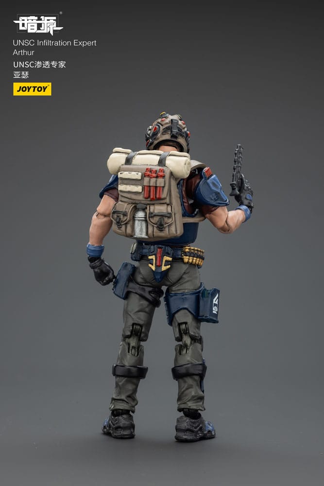 UNSC Dark Source Action Figur Infiltration Expert Arthur Joy Toy (CN)