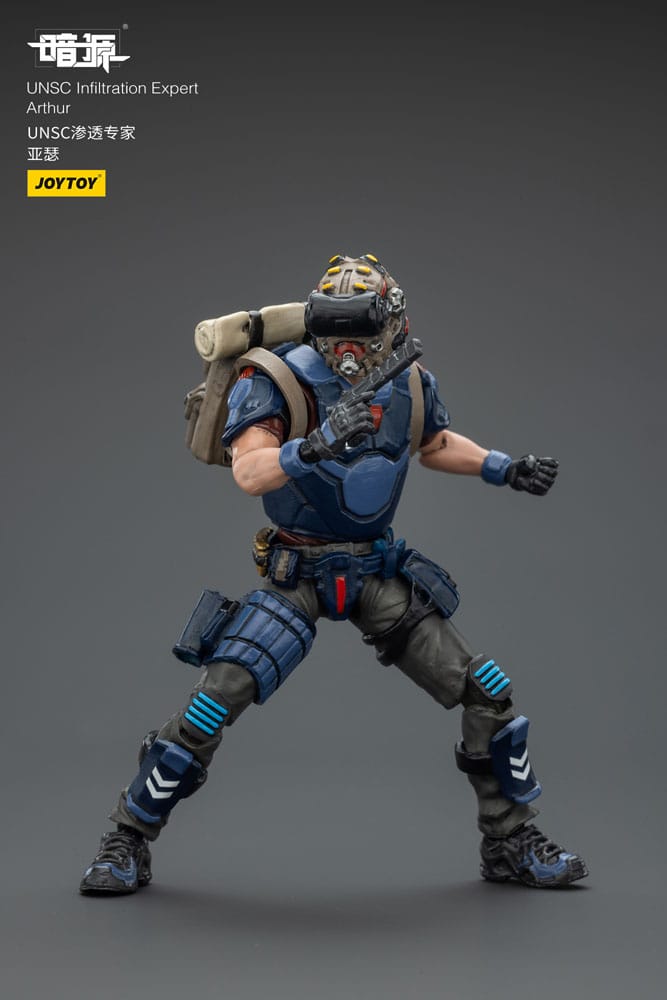 UNSC Dark Source Action Figur Infiltration Expert Arthur Joy Toy (CN)
