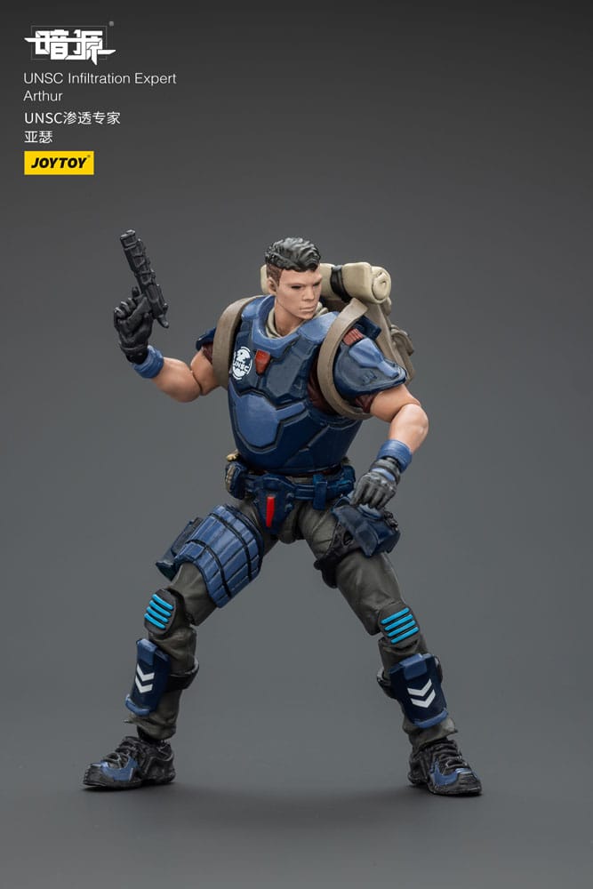 UNSC Dark Source Action Figur Infiltration Expert Arthur Joy Toy (CN)