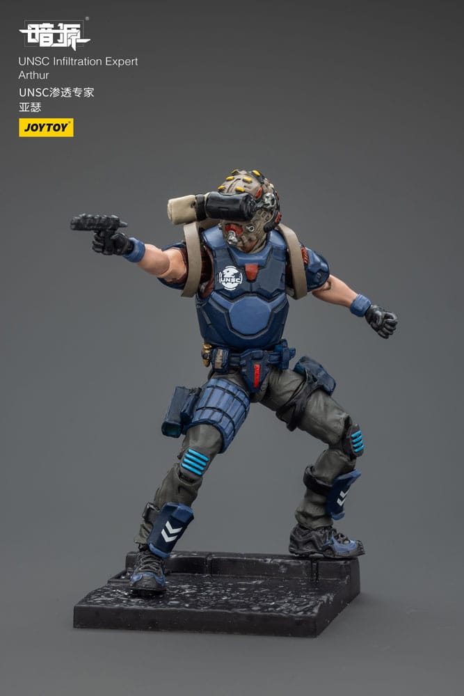 UNSC Dark Source Action Figur Infiltration Expert Arthur Joy Toy (CN)