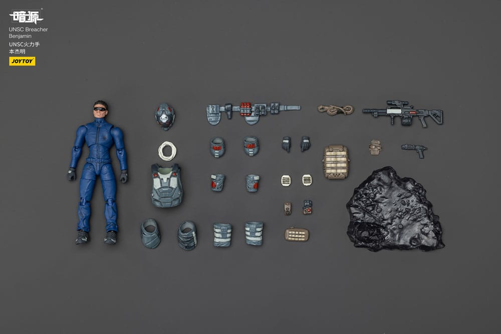 UNSC Dark Source Action Figur Breacher Benjamin Joy Toy (CN)