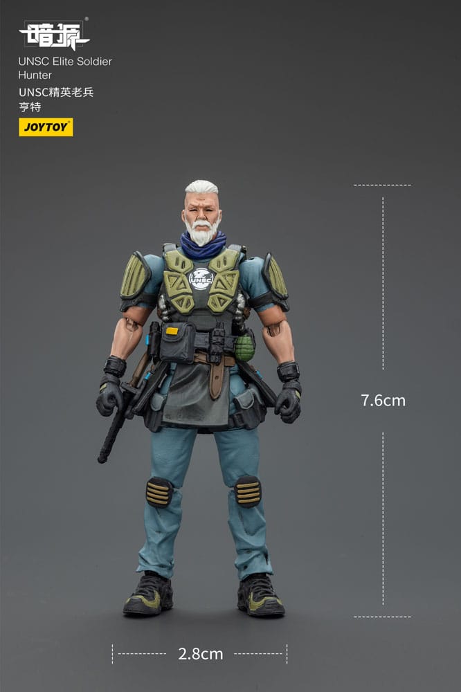 UNSC Dark Source Action Figur Elite Soldier Hunter Joy Toy (CN)
