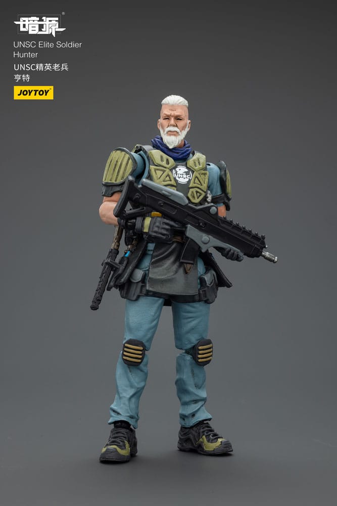 UNSC Dark Source Action Figur Elite Soldier Hunter Joy Toy (CN)