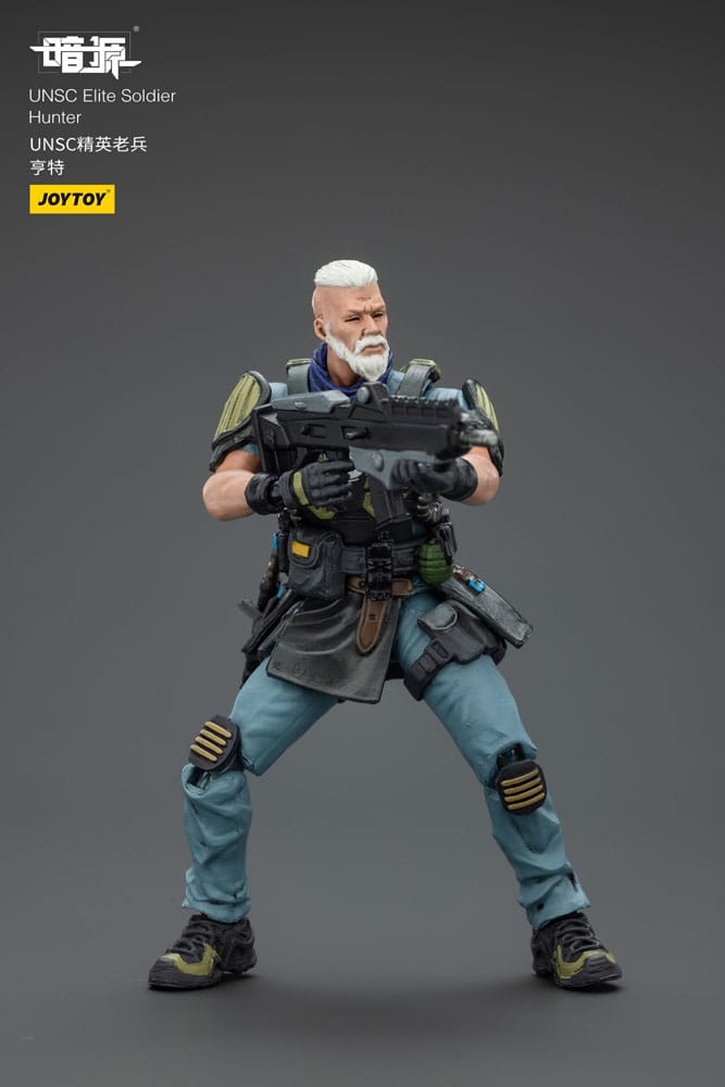 UNSC Dark Source Action Figur Elite Soldier Hunter Joy Toy (CN)