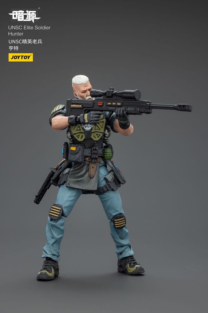 UNSC Dark Source Action Figur Elite Soldier Hunter Joy Toy (CN)