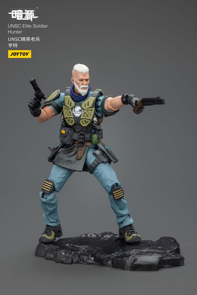 UNSC Dark Source Action Figur Elite Soldier Hunter Joy Toy (CN)