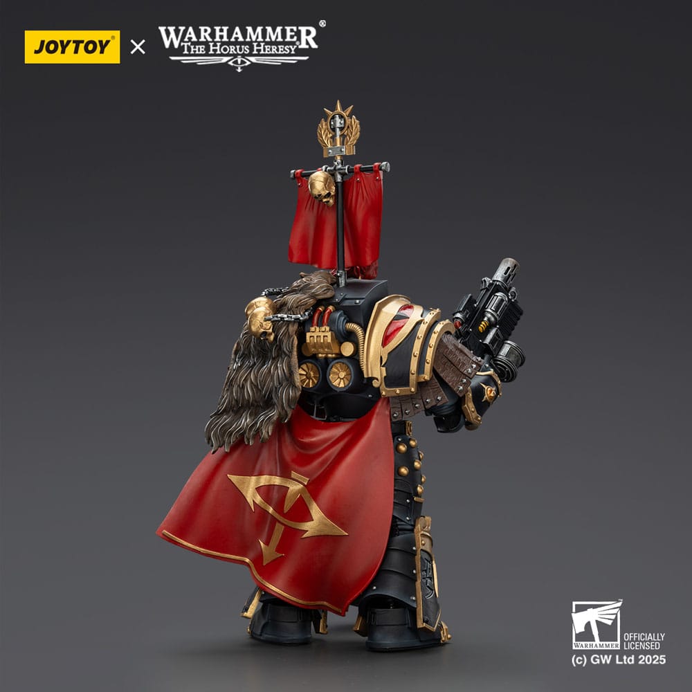 Warhammer 40 000 Sons of Horus Action Figure Legion Cataphractii Praetorwith Combi Melta and Power Maul Joy Toy (CN)