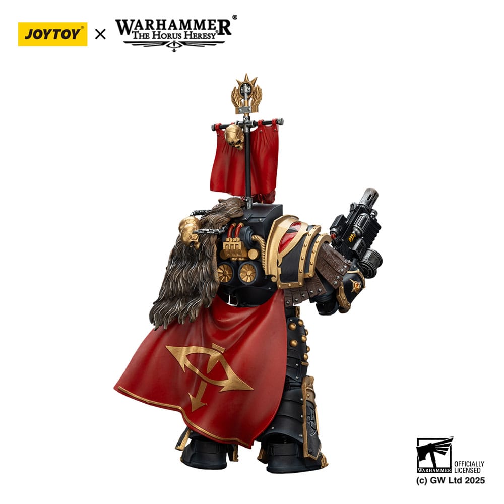 Warhammer 40 000 Sons of Horus Action Figure Legion Cataphractii Praetorwith Combi Melta and Power Maul Joy Toy (CN)