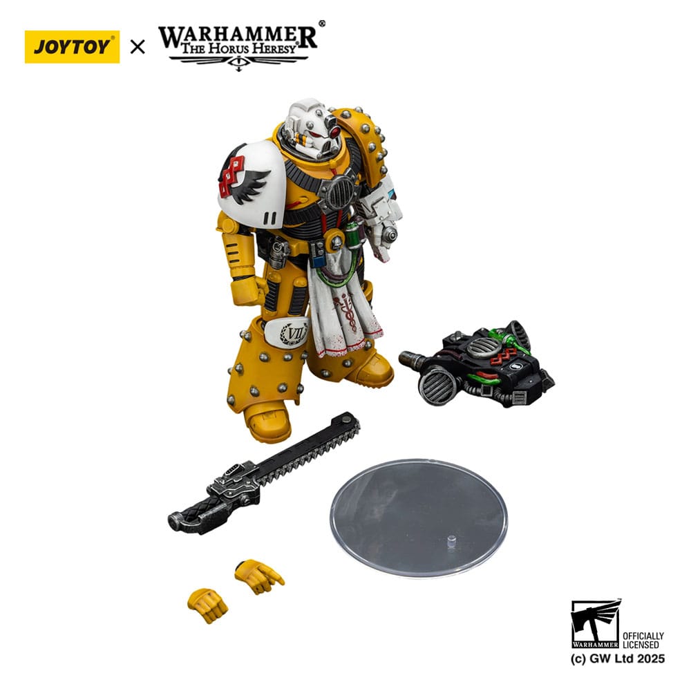Warhammer 40 000 imperial Fists Action Figure Legion Apothecary Joy Toy (CN)