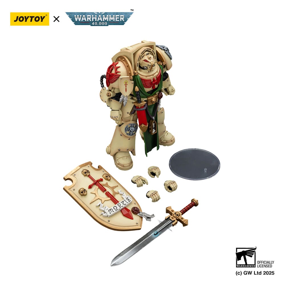 Warhammer 40 000 Action Figure Dark Angels Deathwing Knight 3 Joy Toy (CN)