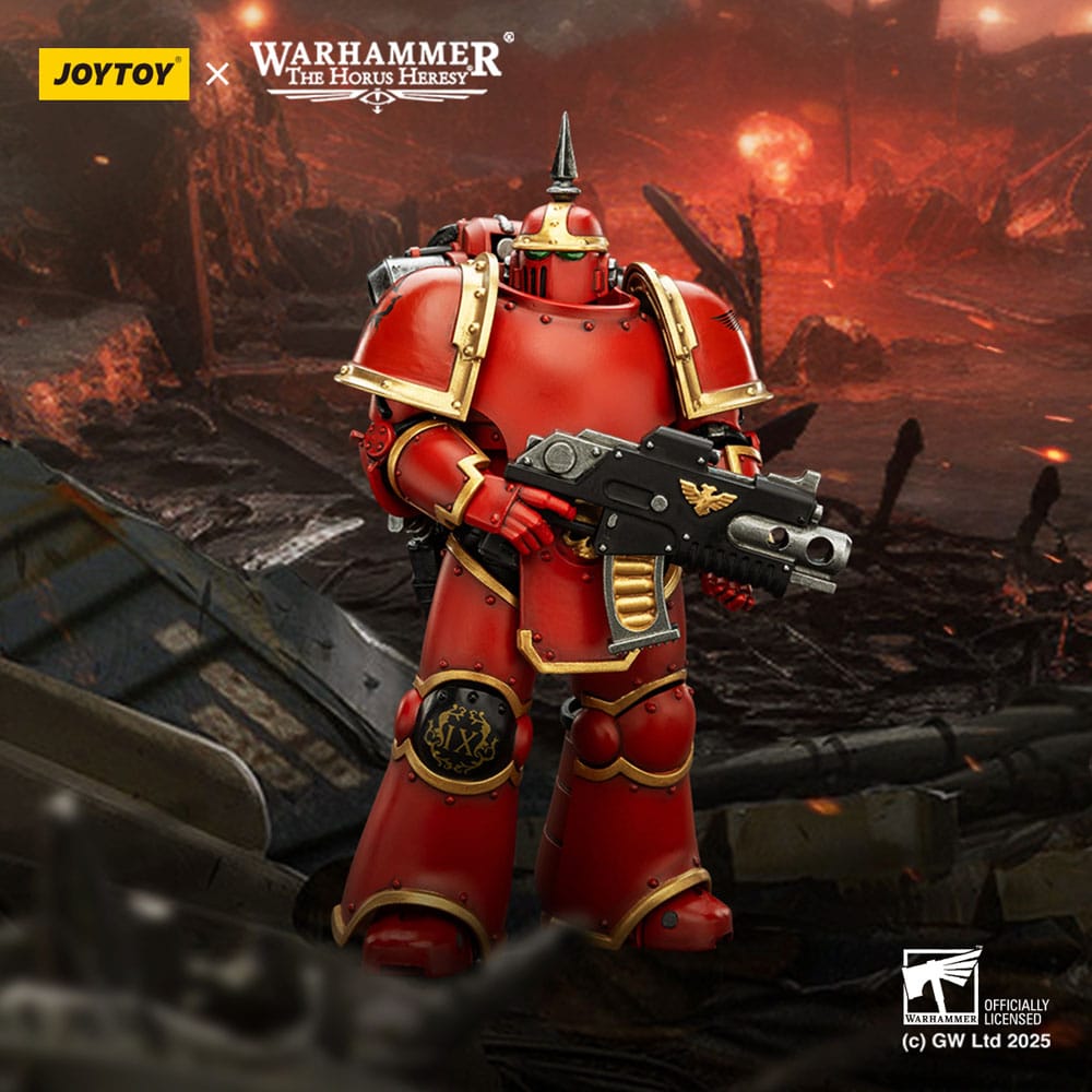 Warhammer The Horus Heresy Action Figure Blood Angels MK lll Tactical Legionary Joy Toy (CN)