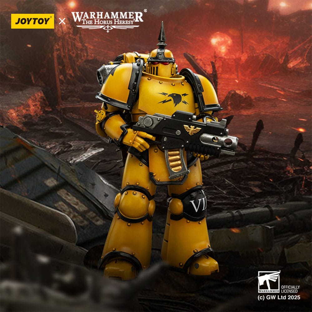 Warhammer The Horus Heresy Action Figure Imperial Fists MK lll Tactical Legionary Joy Toy (CN)