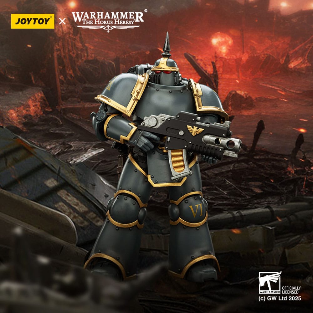 Warhammer The Horus Heresy Action Figure Space Wolves MK lll Tactical Legionary Joy Toy (CN)