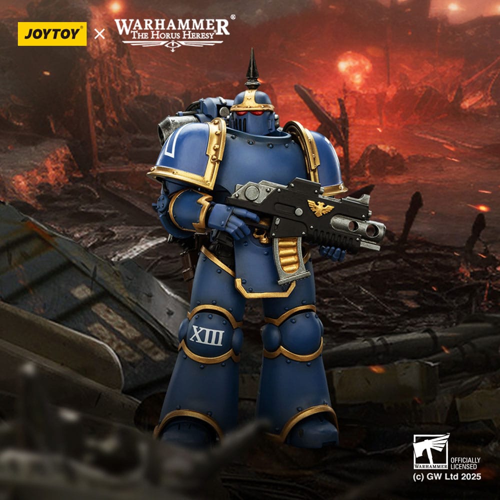 Warhammer The Horus Heresy Action Figure Ultramarines MK lll Tactical Legionary Joy Toy (CN)